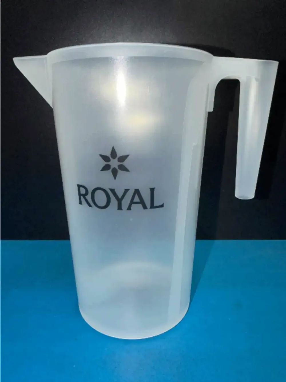 IML delamination — the part as photographed